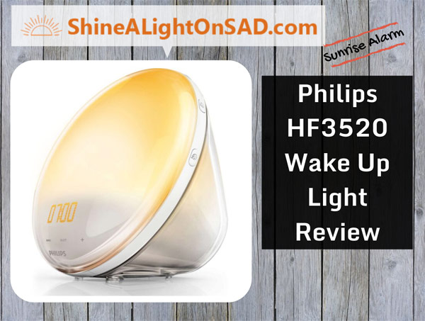 Portræt grundigt rolige Philips HF3520 Wake Up Light - Colored Sunrise Simulation Review